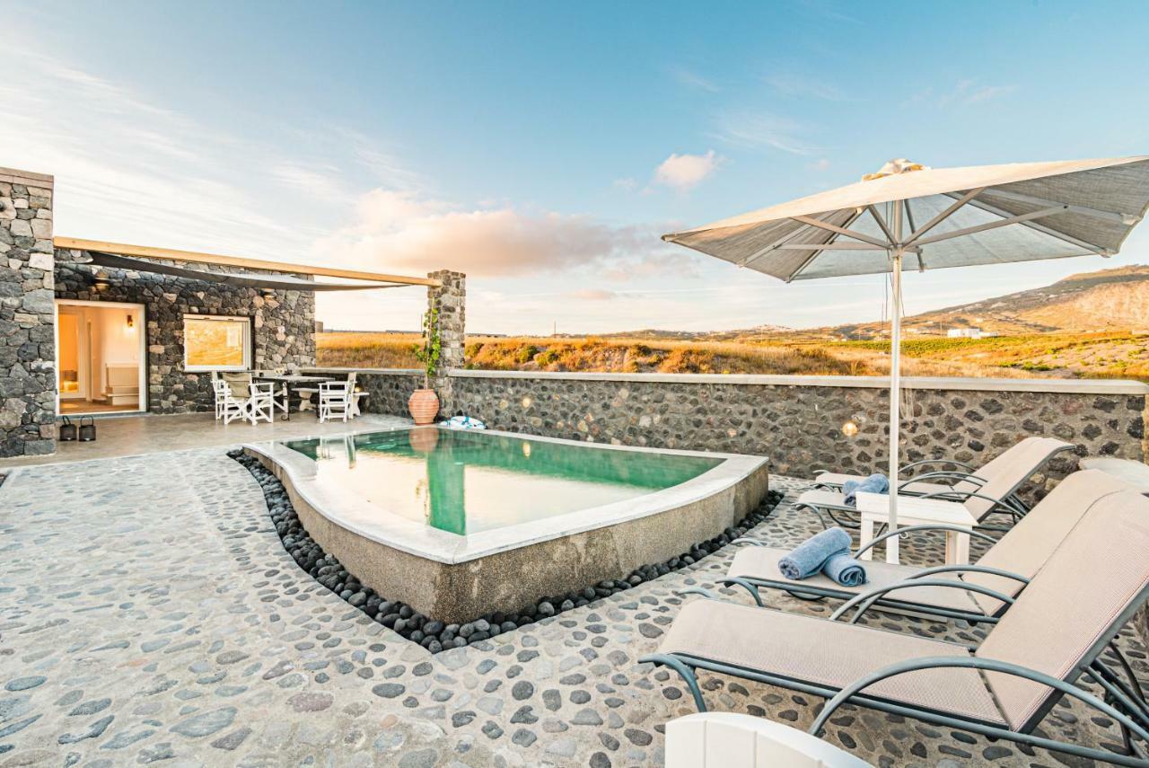 Klimata House - Private Jacuzzi Pool & Bbq Villa Vlychada Exteriér fotografie