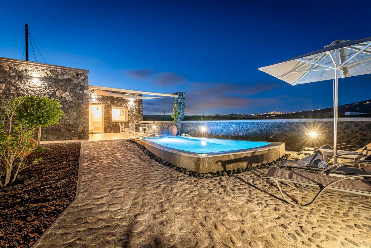 Klimata House - Private Jacuzzi Pool & Bbq Villa Vlychada Exteriér fotografie
